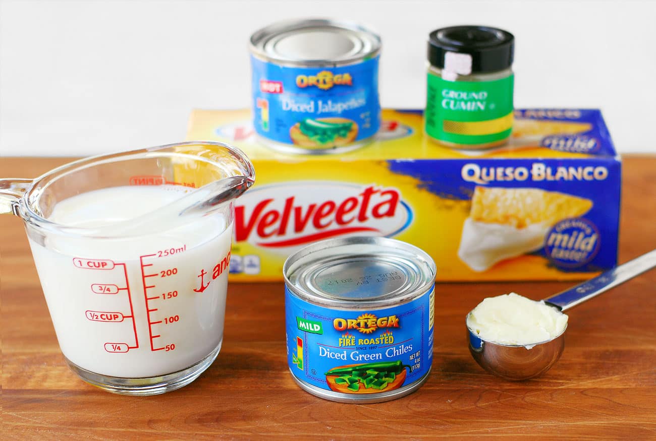 how to thin out velveeta cheese dip