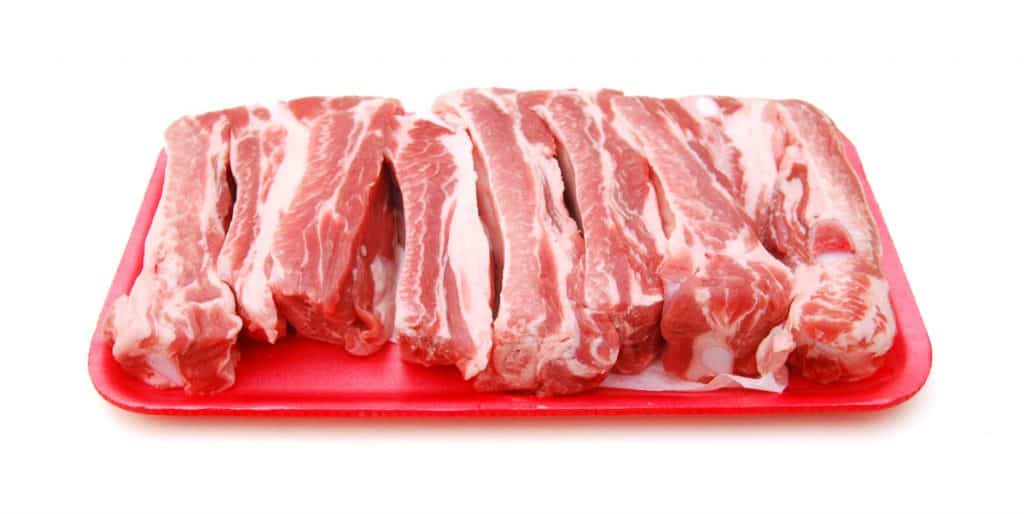 refreeze previously frozen pork ribs