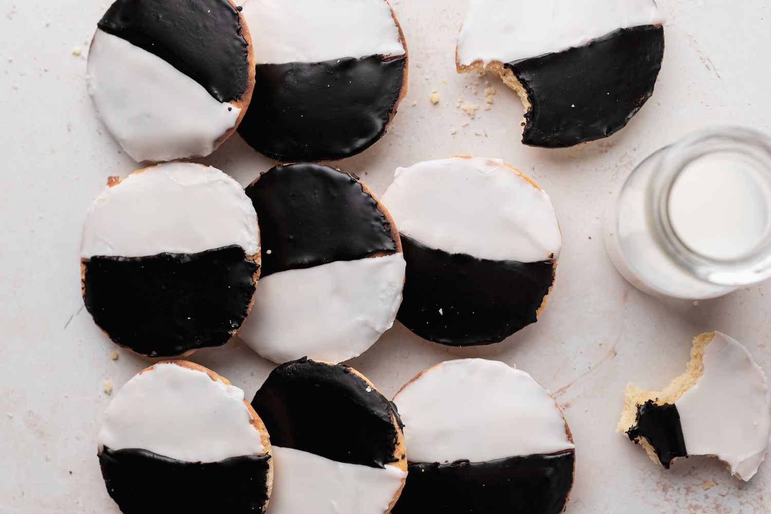 can you freeze black and white cookies