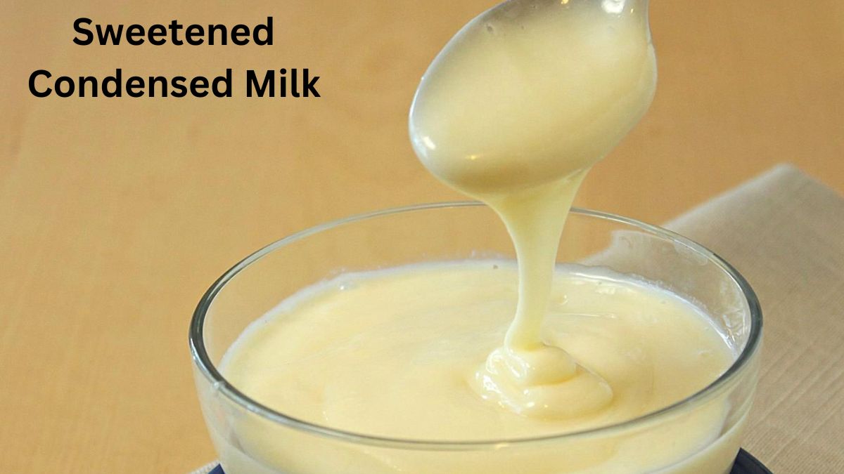 sweetened condensed milk