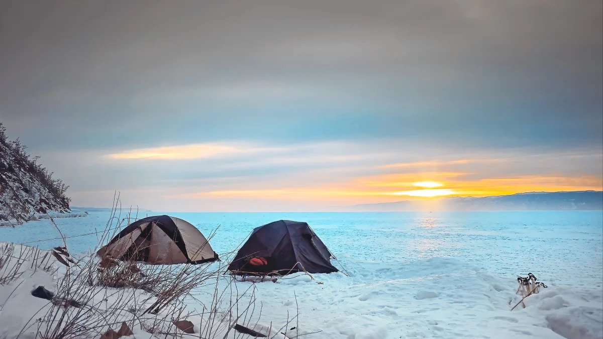 temperature to cold to camp