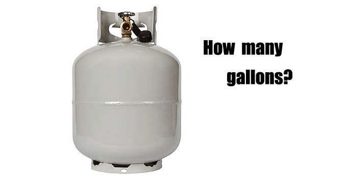 is propane measured in gallons or pounds