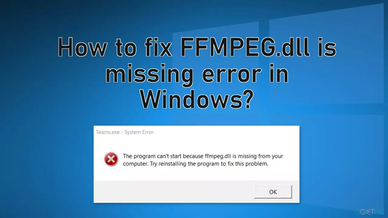 fix ffmpeg dll