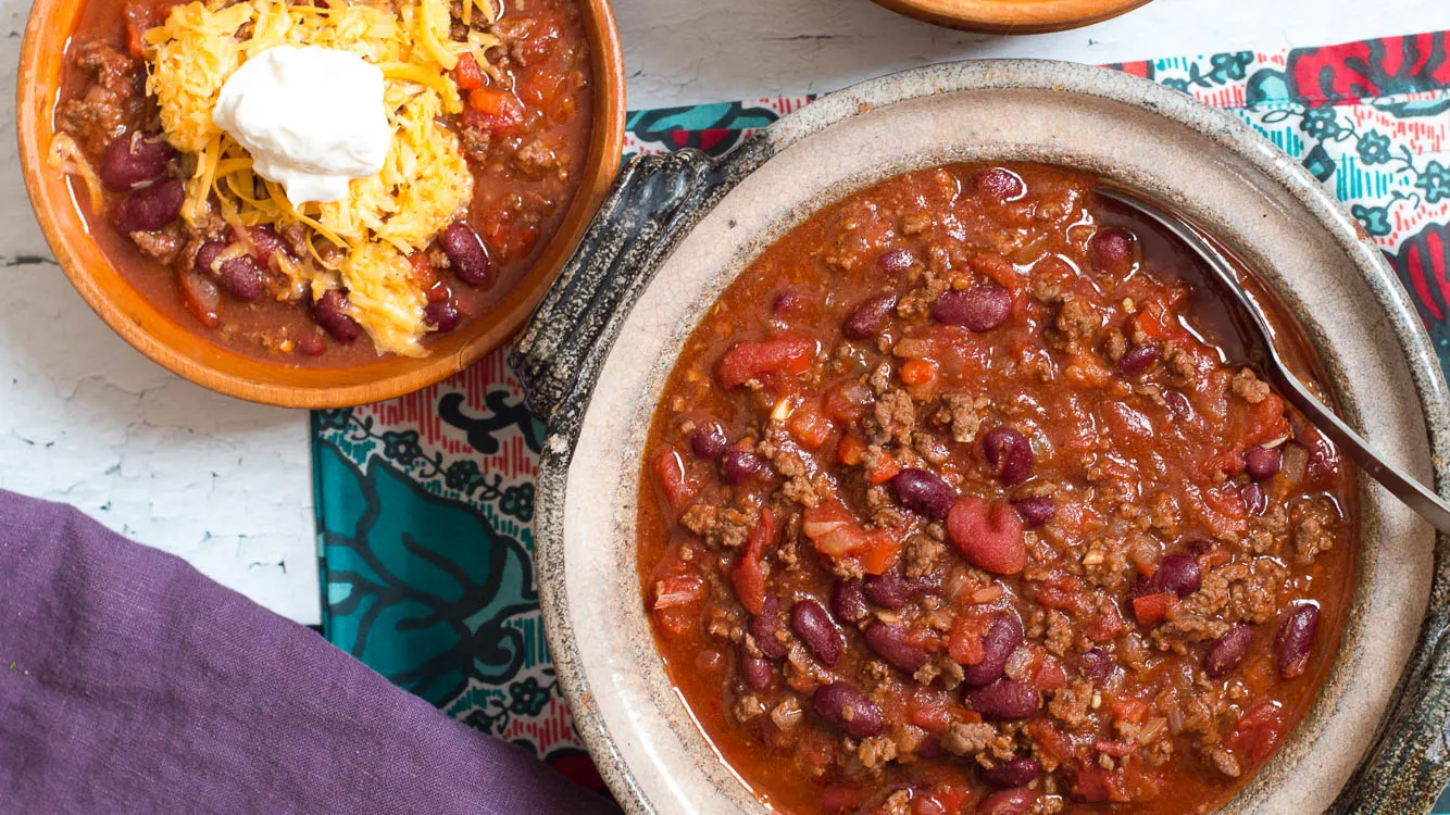 can you freeze chili with kidney beans