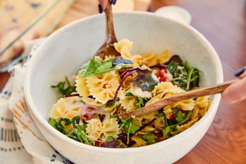 salad freeze pasta salad