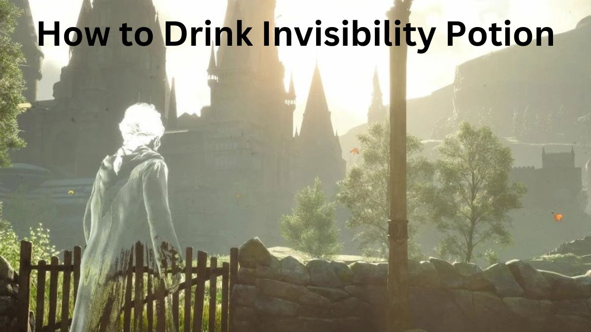 how to drink invisibility potion