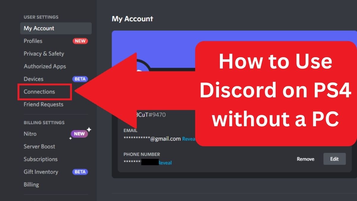 How to Use Discord on PS4 without a PC