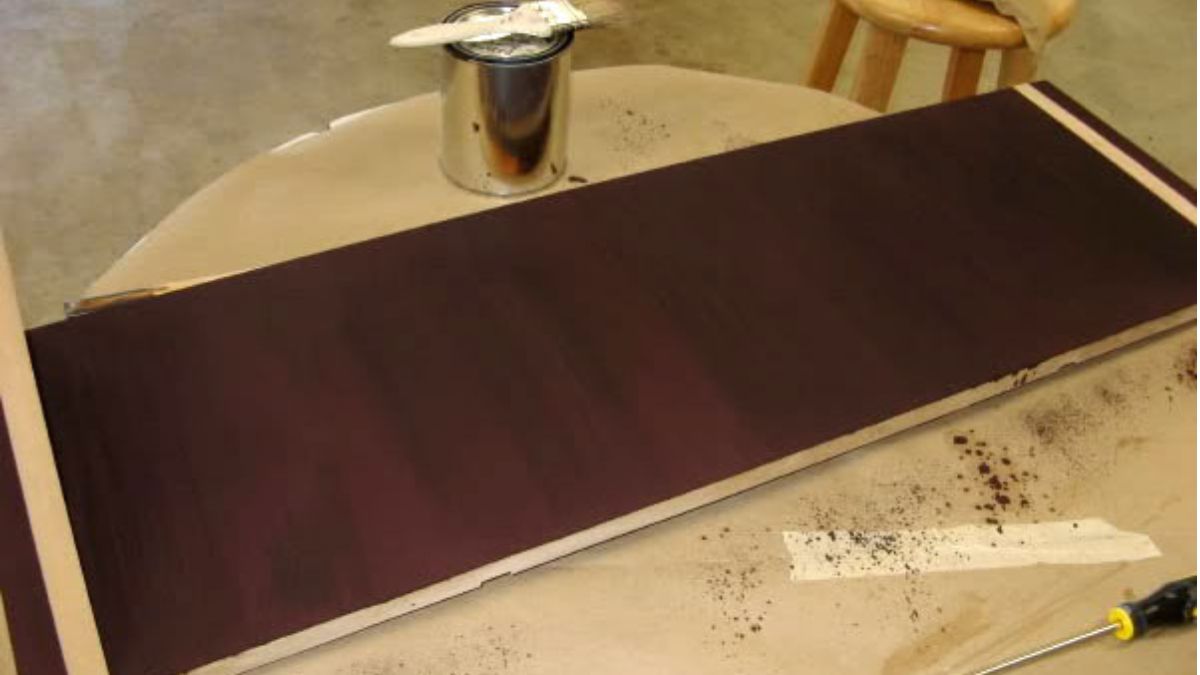 better to paint or stain MDF