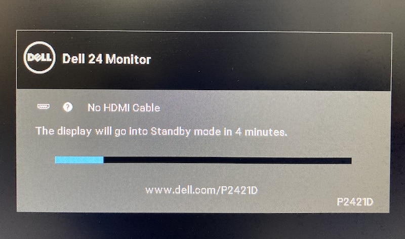 HDMI source not working