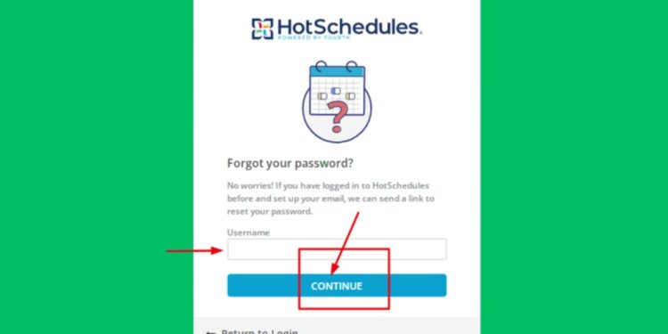 hotschedules login