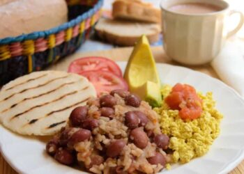 Colombian breakfast