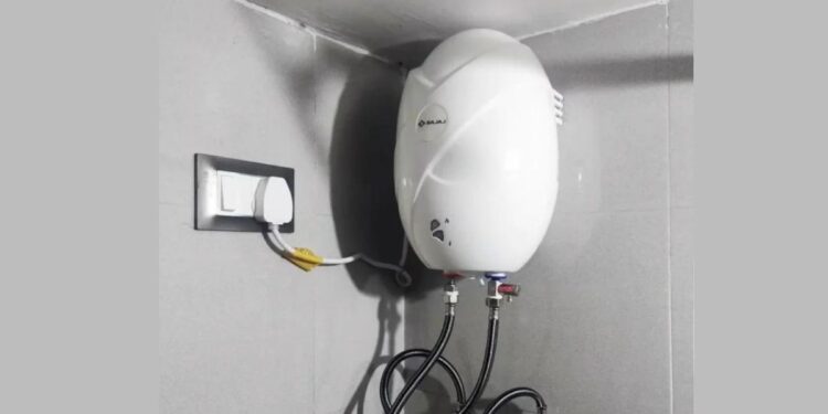 Electricity Consumption of Water Heater