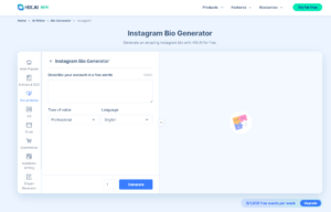 Instagram Bio Generators to Help You Stand Out