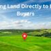 Selling Land Directly to Land Buyers