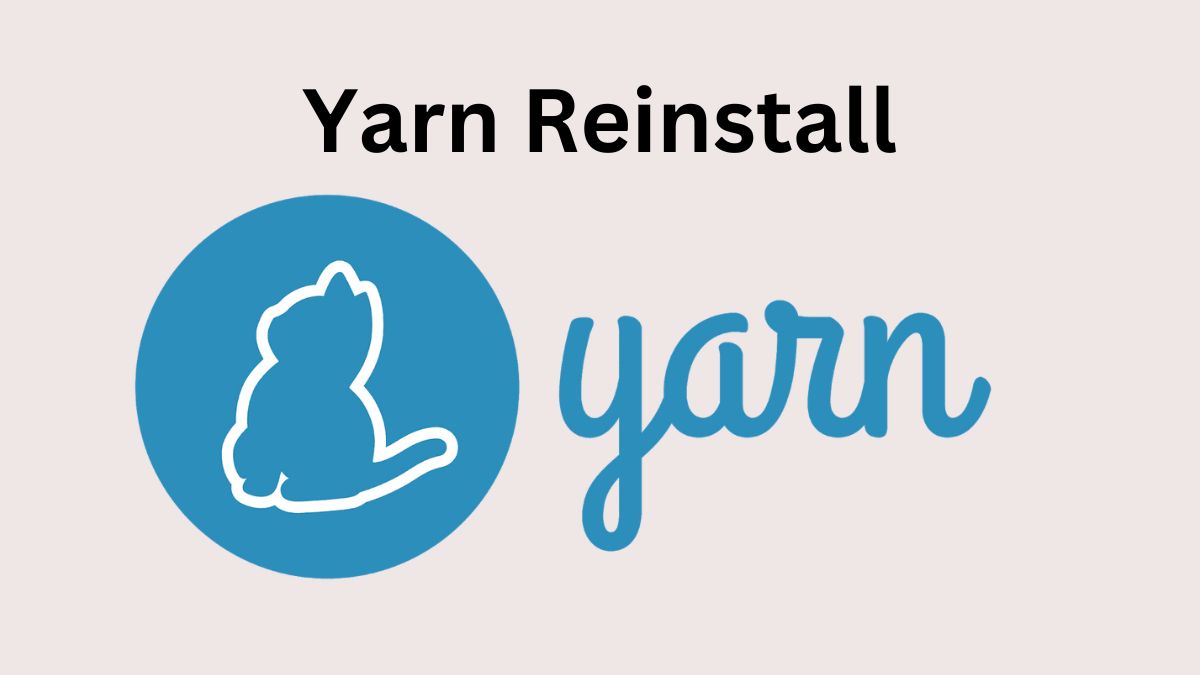 Yarn Reinstall