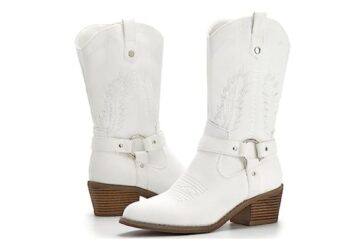 white cowgirl boots