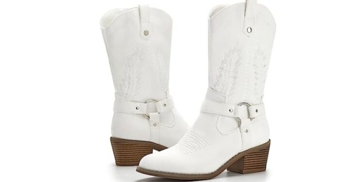 white cowgirl boots