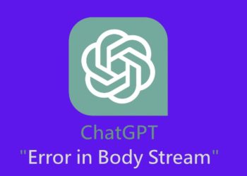 ChatGPT Error in Body Stream