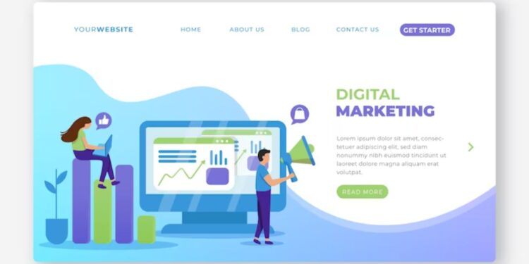 WordPress Website for Digital Marketing