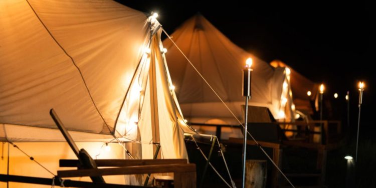 Boho Bell Tent