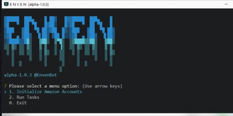 Enven Amazon Bot