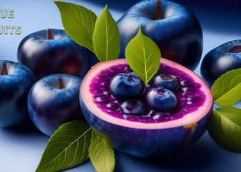 blue fruits