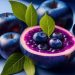 blue fruits