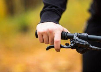 brass bike qr seat clamp