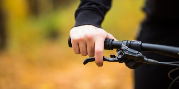 brass bike qr seat clamp