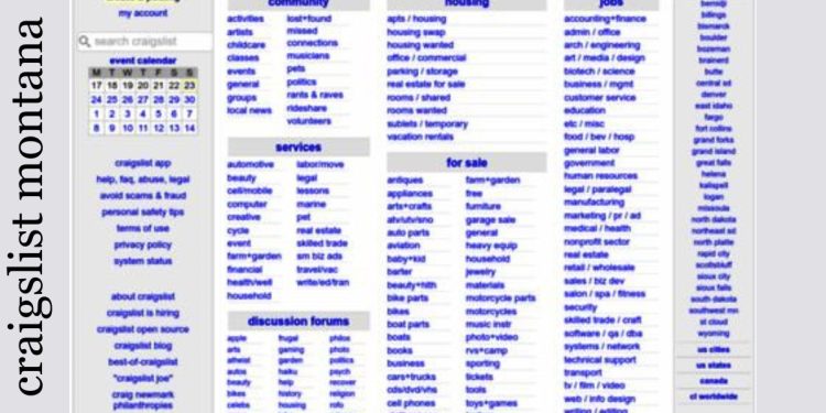 craigslist montana