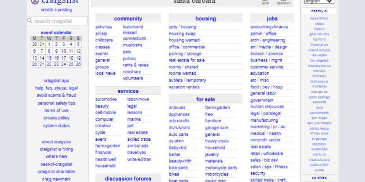 craigslist santa barbara
