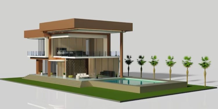 single floor house design