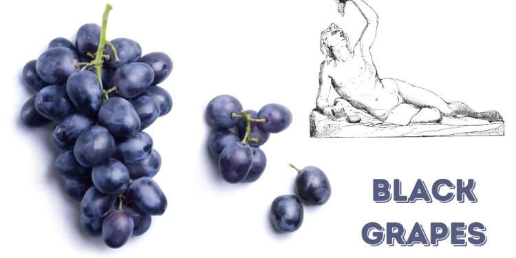 black grapes
