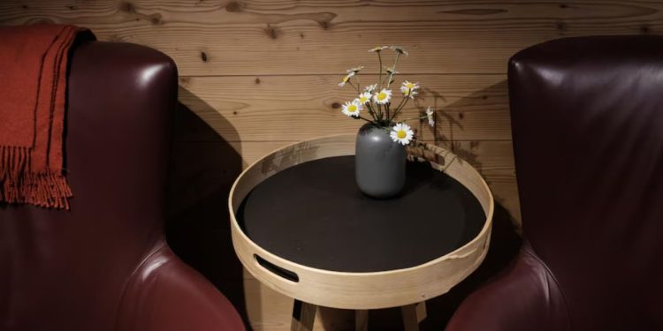 round ottoman coffee table