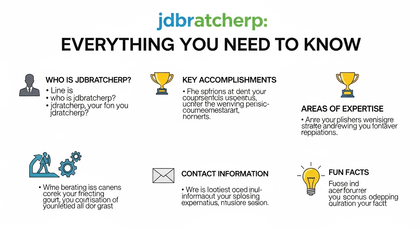 jdbratcherp: Everything You Need to Know