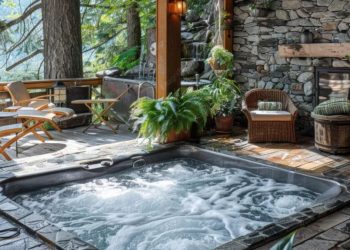 Backyard Spa