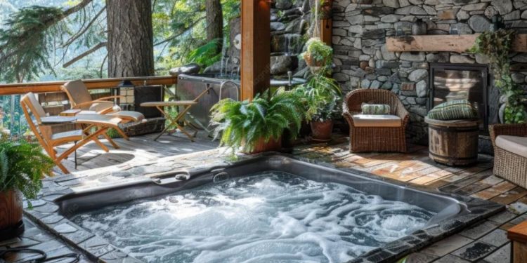 Backyard Spa